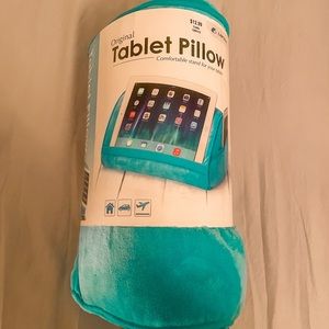 Brand New Tablet Pillow still has tags and packaging